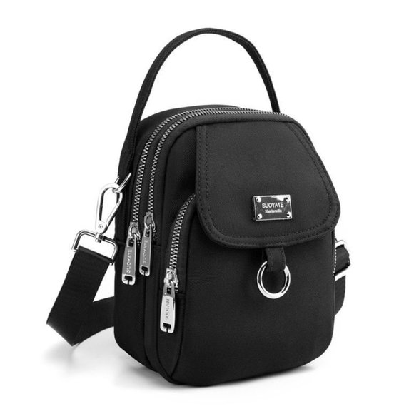 Shoulder bag / BLACK / So practical ! - Picture 1 of 12